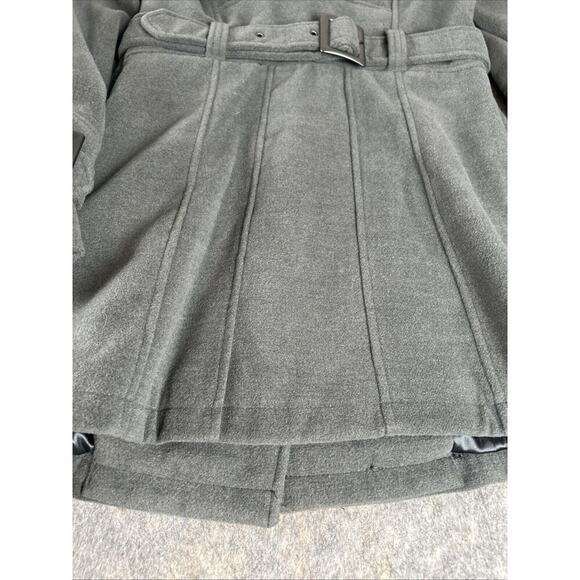 Worthington Coat Sz Small Women's Classic‎ Pea Coat Jacket Gray - Picture 12 of 15